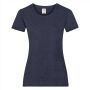FOTL Lady-Fit Valueweight T, Vintage Heather Navy, XS