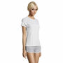 SPORTY WOMEN - SPORTYdames t-shirt 140g - L - Wit