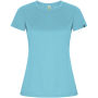 Imola sportshirt met korte mouwen voor dames - Turquoise - 2XL