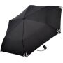Pocket umbrella Safebrella® LED light black