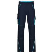 navy/turquoise