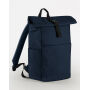 Premium Recycled Roll Top Backpack - Natural Stone - One Size