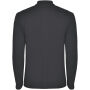 Estrella herenpolo met lange mouwen - Dark Lead - 3XL