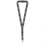 Afneembare polyester keycord met reflecterende draden