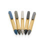 Write responsible recycled papieren pen, zwart