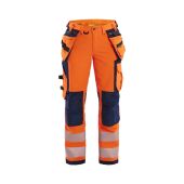 High Vis Oranje/Marineblauw