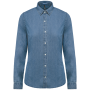 Damesblouse Denim Chambray Blue M