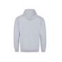 VARSITY HOODIE, HEATHER GREY/SAPPHIRE BLUE, XL, JUST HOODS