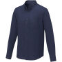 Pollux herenoverhemd met lange mouwen - Marineblauw - 5XL