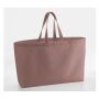 OVERSIZED CANVAS TOTE BAG, ROSE PINK, One size, WESTFORD MILL