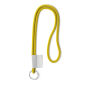 Polyester 2-kleurige koord-lanyard met full color label