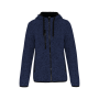 Heather damesvest met capuchon Navy Melange S