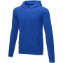 Theron heren hoodie met ritssluiting - Blauw - 3XL Theron heren hoodie met ritssluiting - Blauw - 3XL