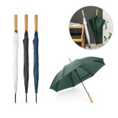 APOLO. Gerecycled polyester (100% rPET) pongee paraplu met automatische opening APOLO. Gerecycled polyester (100% rPET) pongee paraplu met automatische opening