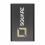 Powerbank RCS Recycled ABS 10000 oplader - zwart
