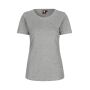 Interlock T-shirt | dames - Grijs gemêleerd, 3XL