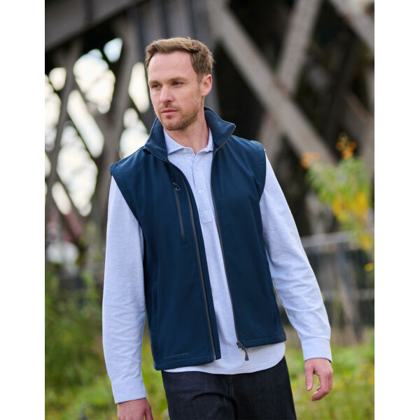 Honestly Made Recycled Softshell Bodywarmer - Black - S Honestly Made Recycled Softshell Bodywarmer - Black - S