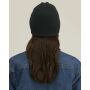 Fielder - Jersey knit beanie met een zacht interior - Black (OS)