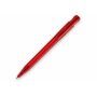 Balpen Pier Clear transparant - Transparant Rood