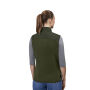 Bonded fleece vest | dames - Olijf, S