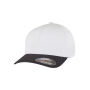 Flexfit Tech Water Repellent Cap - Black/White - S/M