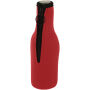 Fris flessenhouder van gerecycled neopreen - Rood