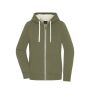 Ladies' Doubleface Jacket olive/nature XS