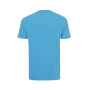 IQONIQ Bryce gerecycled katoen t-shirt, tranquil blue (S)