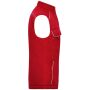 Workwear Softshell Padded Vest - SOLID - red 6XL
