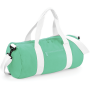 Original Barrel Bag Mint Green / White One Size