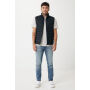 IQONIQ Meru heren gerecycled polyester bodywarmer, zwart (4XL)