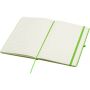 Spectrum Plus A5 hard cover notebook - Lime green