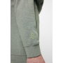 Iqoniq Torres gerecycled katoen hoodie ongeverfd, ongeverfd groen