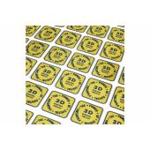 3D Digital Patch 7x7cm - Transparant