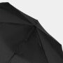 COVER - Automatisch te openen uit 3 secties bestaande paraplu, zwart