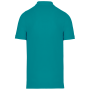 Polo korte mouwen Teal Blue S