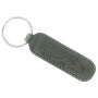 Sleutelhanger P02087, Kunstleder, Grijs