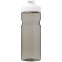 H2O Active® Base Tritan™ 650 ml sportfles met klapdeksel - Houtskool/Wit