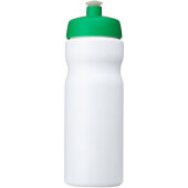 Baseline® Plus 650 ml sportfles - Wit/Groen