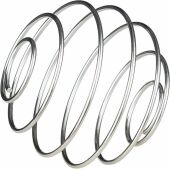 Gerecycled roestvrijstalen enkelwandige shaker (750 ml) Orla zwart