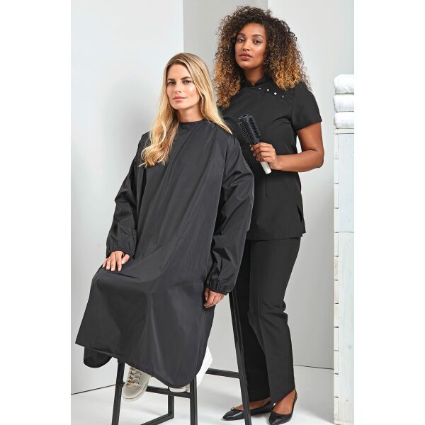 Waterproof kapmantel met lange mouwen Black One Size Waterproof kapmantel met lange mouwen Black One Size