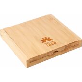 Bamboo cheese board Zea brown