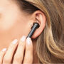 Draadloze In-Ear hoofdtelefoon TWINS zwart