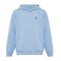 IQONIQ Yengo kids recycled katoen hoodie met steekzakken, sky blue (1112)