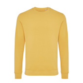 Iqoniq Zion gerecycled katoen sweater, ochre yellow (M)