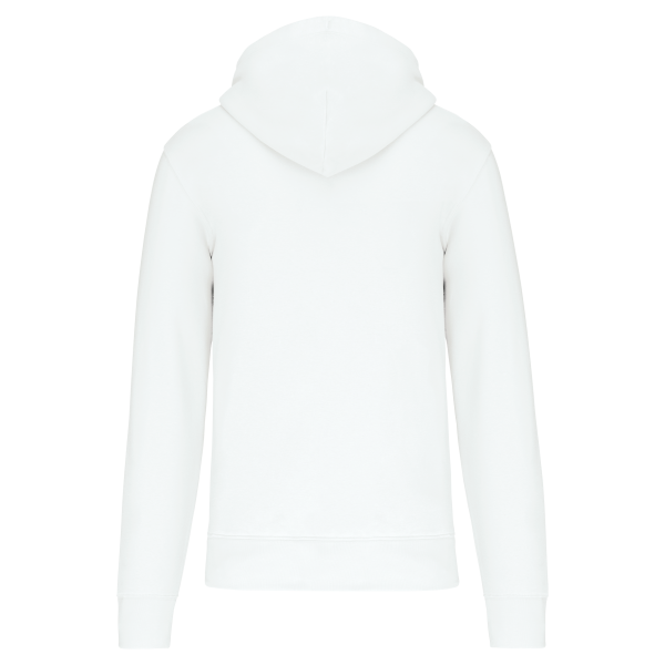 Ecologische herensweater met capuchon en ritssluiting White 4XL Ecologische herensweater met capuchon en ritssluiting White 4XL