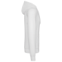 Ecologische herensweater met capuchon White 5XL Ecologische herensweater met capuchon White 5XL