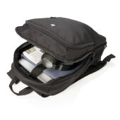 17" zakelijke laptop rugzak PVC vrij, zwart