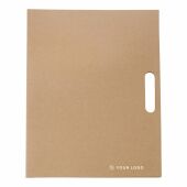 Cardboard memo folder Charlie brown