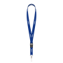Afneembare polyester lanyard in Pantone-kleur met zeefdruk en J-haak Afneembare polyester lanyard in Pantone-kleur met zeefdruk en J-haak